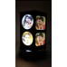 Personalised 12 Photo Rotating Lamp