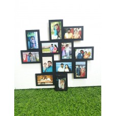 12 Pictures Collage Personalised MDF Frame - Gift for All