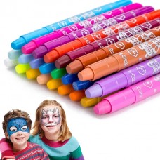 3 in 1 Jumbo Silky Gel Crayons - Stationery Gifts for Kids