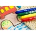 3 in 1 Jumbo Silky Gel Crayons - Stationery Gifts for Kids