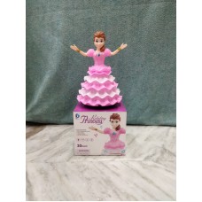 360 Degree Rotating Dancing Angel Doll Princess Musical Girl Flashing Lights with Music Sound- Kids Gift