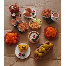 3D Miniature Food Theme Fridge Magnet - Home Decor