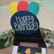 Customised 3D Pop Up Box Birthday Gift