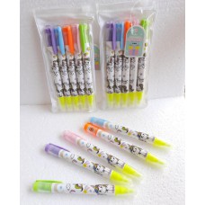 Double Side Unicorn Highlighter Pen Set of 5