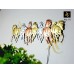 7 Horses Wall Hanging with LED Wall Decor - Home Decor