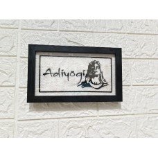 AdiYogi Embroidered Hand Made Artwork For Room Wall Décor Luxury House Warming Gifts