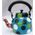 Blue Kettle with Big Dots 