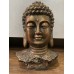 Antique Buddha Bust Statue - Home Decor