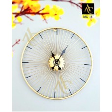 Antique Clock With Gold Color Strings - Home Decor