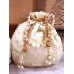Bridal Potlis Zardosi Beads Diamond Handwork With Tassels