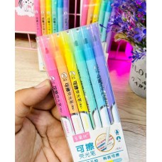 Bright Color Erasable Highlighters - Kids  Stationary