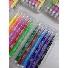 Brush Tip Nib Sketch Pen With Box Packing 12 Shades - Gift for Children