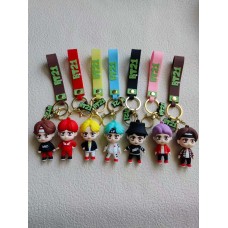 Cartoon Character Keychain Bag Ornaments Car Keychain Pack Of 1