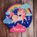 Cartoon Kids Personalised Wall Clock 