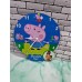 Cartoon Kids Personalised Wall Clock 