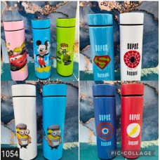 Cartoon Print Vacuum Thermos Water Bottle - Kids Gifts