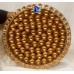 56 Bhog and Laddu Special traditional Thali Gold Color- 1 Piece