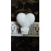 Customised 3D Heart Magic Lithopane Photo Night Lamp Plug Socket Type 8 cm - Occasional Gifts
