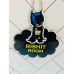 Customised Cartoon Name Plate With Chain Kids Room Decor 