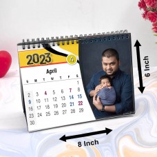 Customised Classy Table Top Photo Calendar 2023 