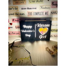 Customised LED Table Top - Couple Gifts