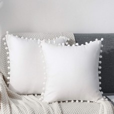 Customised Pom Pom Cushion Pillow - Birthday Anniversary Gifts