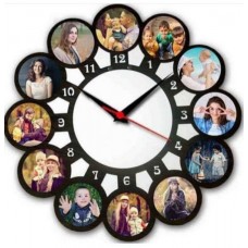 Customised Round Wall Clock - Birthday Gifts