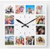 Customised Square Clock with Stand 8 x 8 Inches - Occasional Gifts