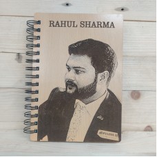 Customised Wooden Diary A5 Size - Birthday Corporate Gift