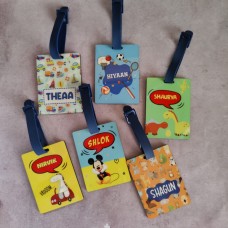 Customized Luggage Tag for Travel or School - Gift for Students