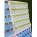 Customized Name Slips Labels For School Note Books Kids 