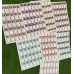 Customized Name Slips Labels For School Note Books Kids 