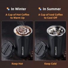 Customized Stainless Steel Vacuum Insulated Travel Mug 