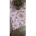 Cut work Self Silk Full Embroidery Dining table Runner with Beautiful Border Designing - Dining Gifts