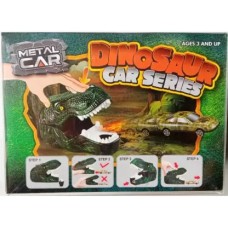 Dinosaur Car Series with Metal Body Toy for Kids Set of 1- Kids Gift