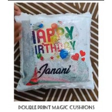 Double Print Magic Cushion Pillow - Birthday/Anniversary Gift