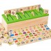 Knowledge classification box (numbers, shapes, vehicles, vegetables, animals and fruits) puzzles brain teaser