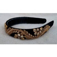 Ethnic Handmade Handcrafted Beaded Embroidery Hair Band