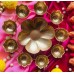 Exquisite Round Rangoli Diya Stand