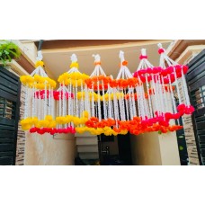 Festive Marigold Jhoomer Set of 2 - Decoration Gifts