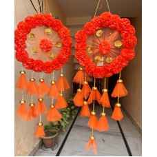 Festive Round Jhoomar Hanging Home Decor Set of 2