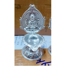 German Silver Laxmi Diya Wedding Return Gift - Returns Gifts