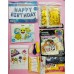 Golden Baby Shark Theme Birthday Party Decor Combo - Birthday Decor