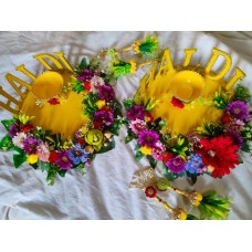 Haldi and Mehendi Platter With Multipurpose Use - Wedding Gifts