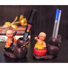 Handicraft Polyresin Buddha Pen Stand