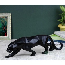 Handicrafted Big Size Panther Statue - Home Decor