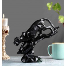Handicrafted Polyresin Black Panther Statue