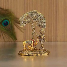 Krishna with  Cows showpiece