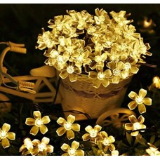 LED Blossom Flower Fairy LED String Lights Indoor Outdoor | Fairy for Diwali Christmas Patio Garden Party Decorations Set of 2