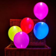 LED Multi Color Balloon for Festive - Party Decorations(Pack Of 10)